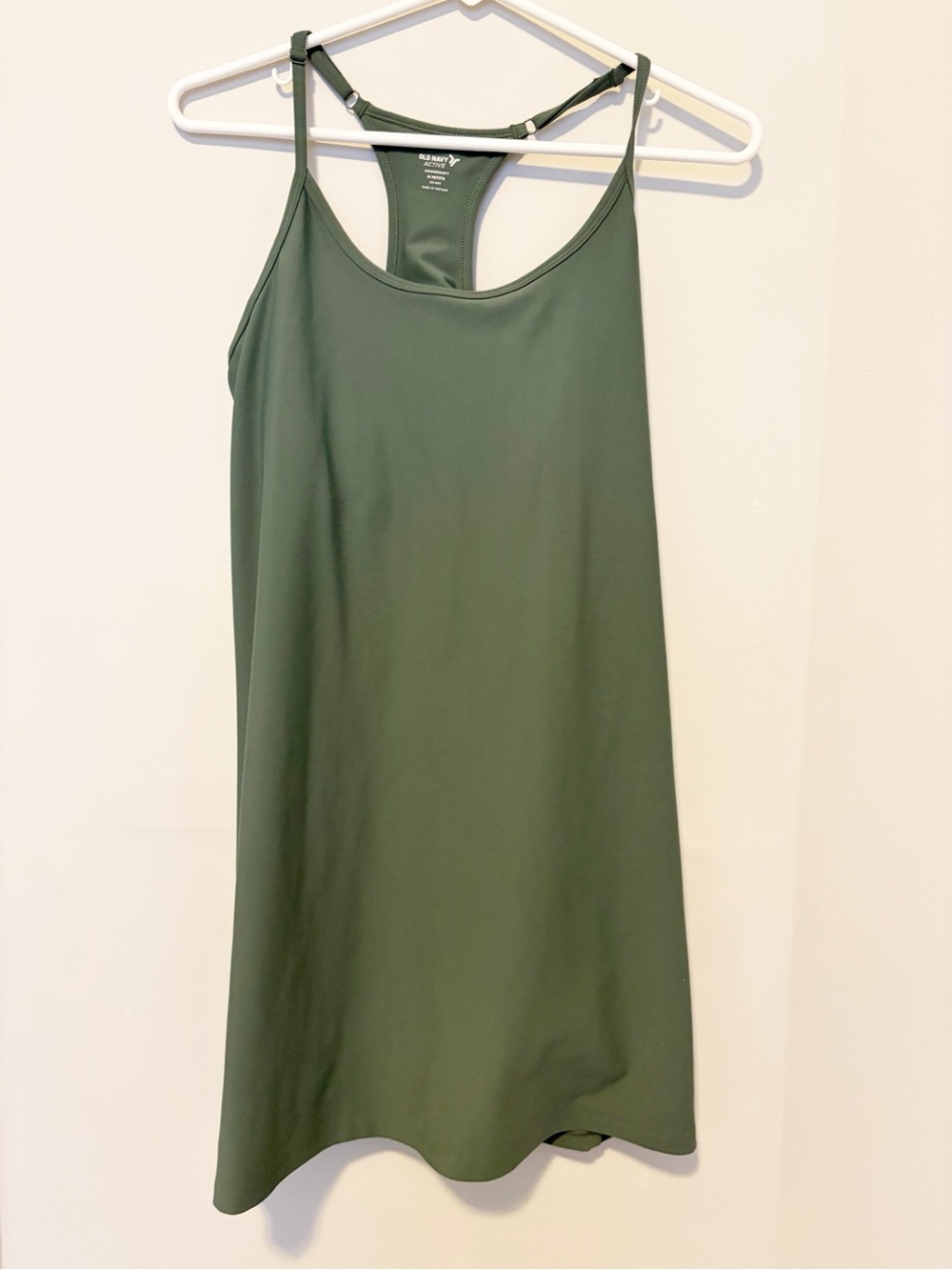 Old Navy Active Powersoft Dress Green Size Medium Petite